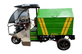 Garbage Loader Van