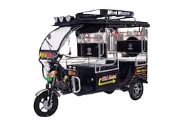 Gold SS Battery Operated E Rickshaw