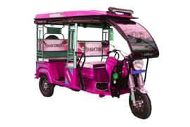 Saarthi Pink Shaktimaan E Rickshaw