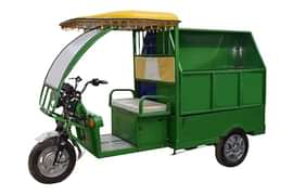 Skyride E Cart Garbage Collector