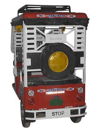 Om Raj Autotech Battery E Rickshaw