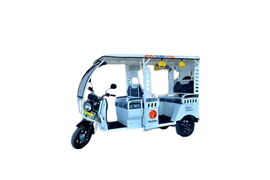 Om Raj Autotech Battery E Rickshaw-image