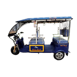 स्टार बुल Blue E Rickshaw