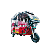 Star Bull Red E Rickshaw-image