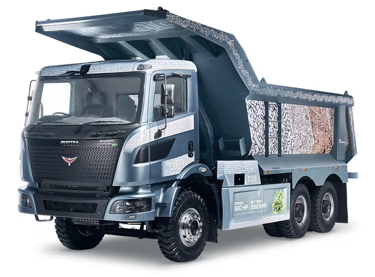 मोंट्रा इलेक्ट्रिक Rhino 2838 Tipper EV मोंट्रा इलेक्ट्रिक Rhino 2838 Tipper EV