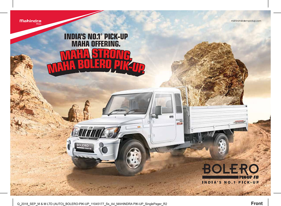 Mahindra Bolero Pikup ExtraLong- Check On-Road Price, Images &  Specifications