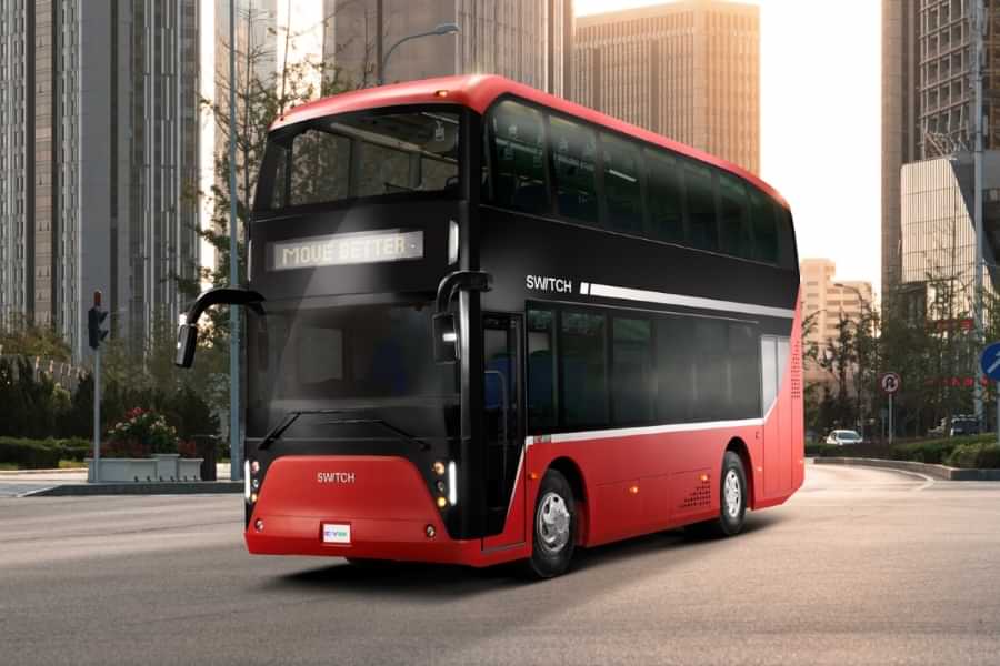 Switch Unveils India’s First Electric Double-Decker Bus