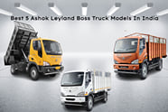 Best 5 Ashok Leyland Boss Truck Models In India Best 5 Ashok Leyland Boss Truck Models In India