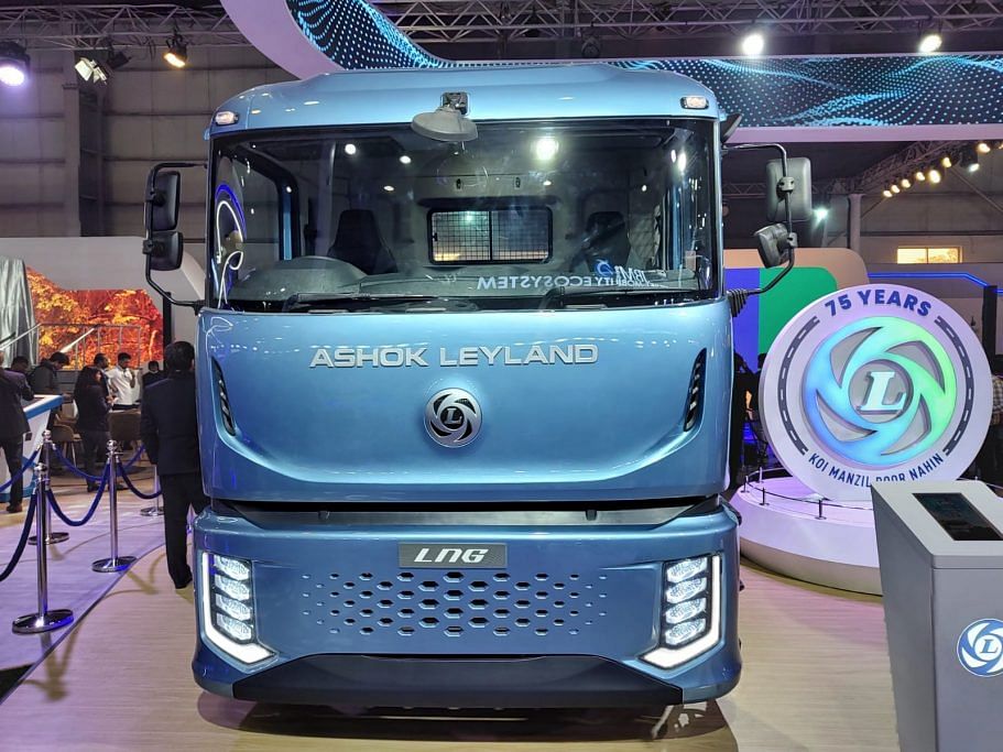 Ashok Leyland Flexi Fuel tractor 