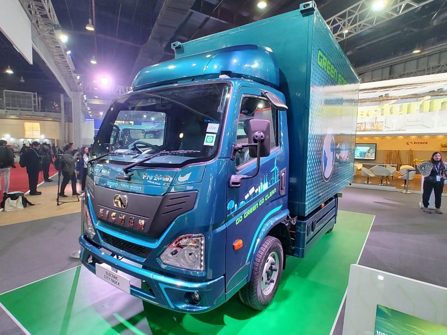 Eicher Pro Electric And LNG Trucks