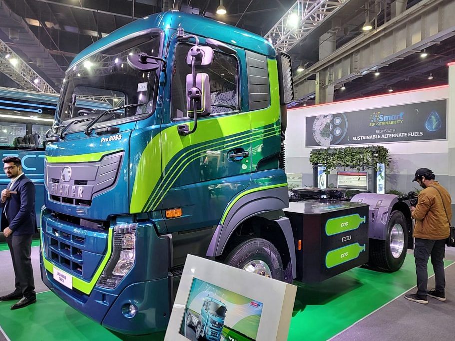 Eicher Pro Electric And LNG Trucks