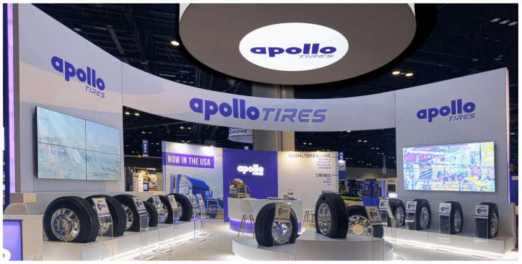 Apollo tyres USA launch platform