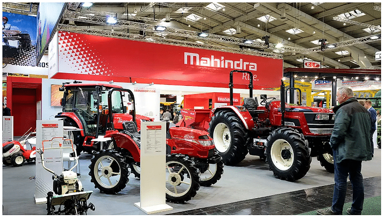 Mahindra tractors launch event