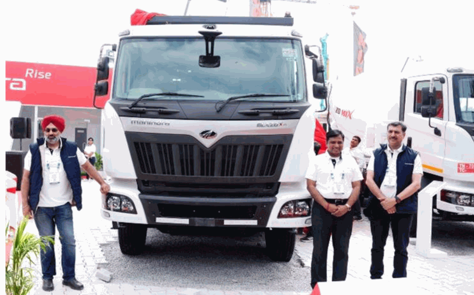Mahindra Unveils BLAZO X m-DURA Tipper and BSV Range at EXCON 2023