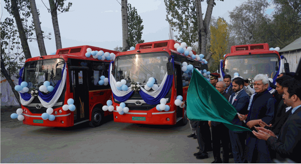 Tata Motors delivers electric buses to Jammu Smart City for green urban transport