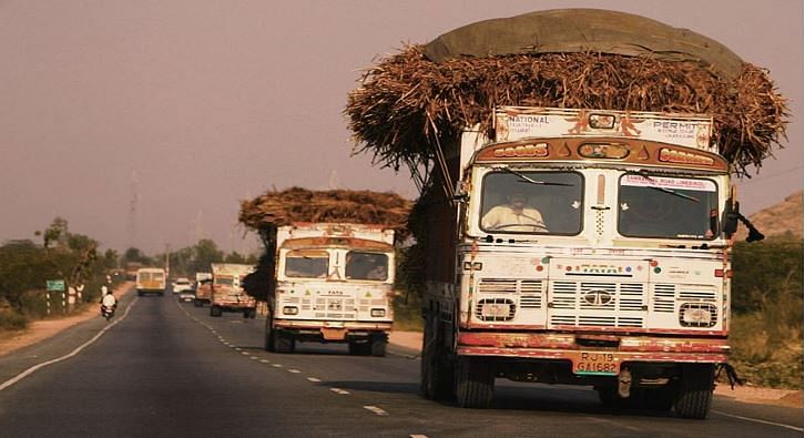 Truck in India