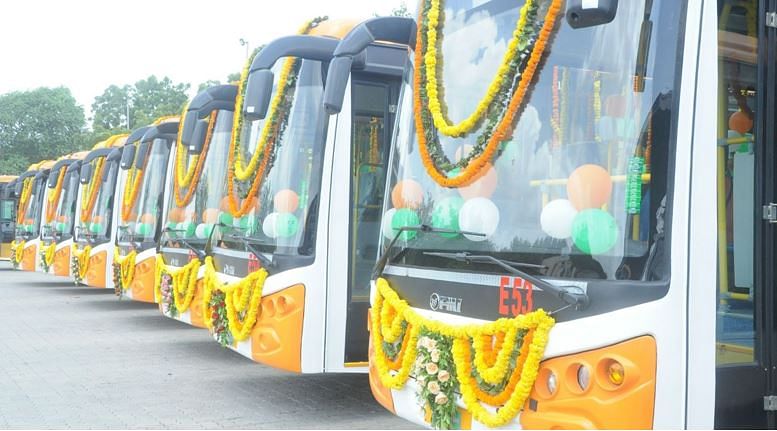 PMI Electro Mobility Launches 22 New Electric Buses in Rajkot: A Step Towards Sustainable Transportation