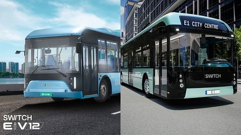 SWITCH Mobility Unveils the SWITCH EiV 12 & the SWITCH E1: Revolutionizing Urban Transport with India's First Low-Floor Electric Bus