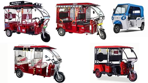 Top 5 Electric Rickshaws in the India