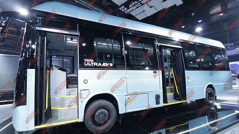 Tata's New Launch - Ultra EV 9 Bus at Bharat Mobility Global Expo 2025