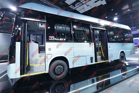 Tata's New Launch - Ultra EV 9 Bus at Bharat Mobility Global Expo 2025