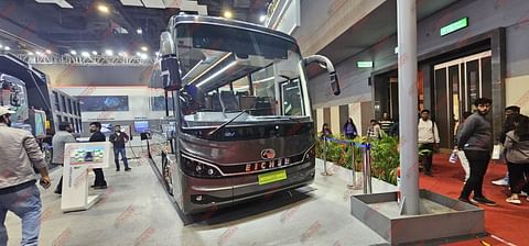 Auto Expo 2025: Eicher Intercity Coach EV Bus Unveiled At Bharat Mobility Global Expo 2025