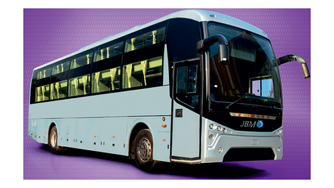 JBM Unveils Electric Galaxy Luxury Coach at Auto Expo 2025