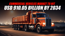 Global Commercial Vehicles Market to Hit USD 910.05 Billion by 2034