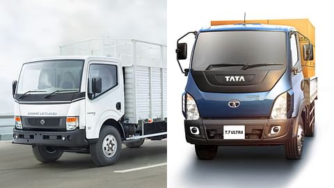 Tata Ultra T.7 बनाम Ashok Leyland Partner 4-Tyre: LCV सेगमेंट में आमने-सामने की टक्कर