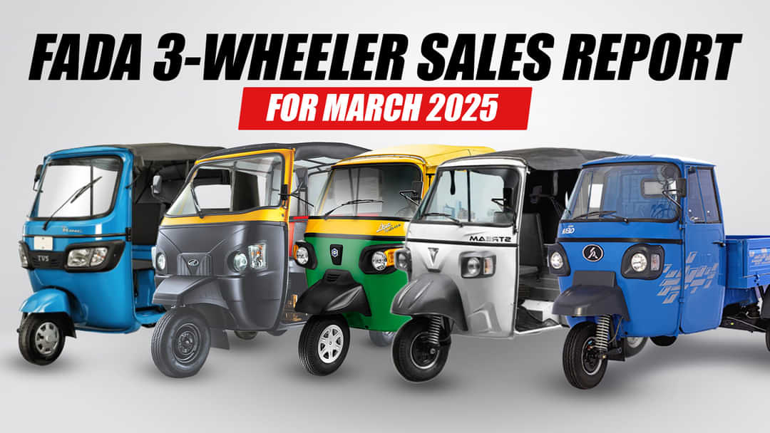 FADA 3-Wheeler Sales Report For March 2025