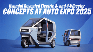 Hyundai Revealed Electric 3- and 4-Wheeler Concepts at Auto Expo 2025