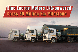 Blue Energy Motors LNG-powered Cross 50 Million Km Milestone