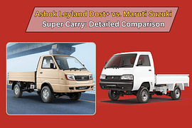 Ashok Leyland Dost+ vs. Maruti Suzuki Super Carry: Detailed Comparison