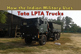 How the Indian Military Uses Tata LPTA Trucks
