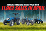 Sonalika Tractors Begins FY’26 with 11,962 Sales in April