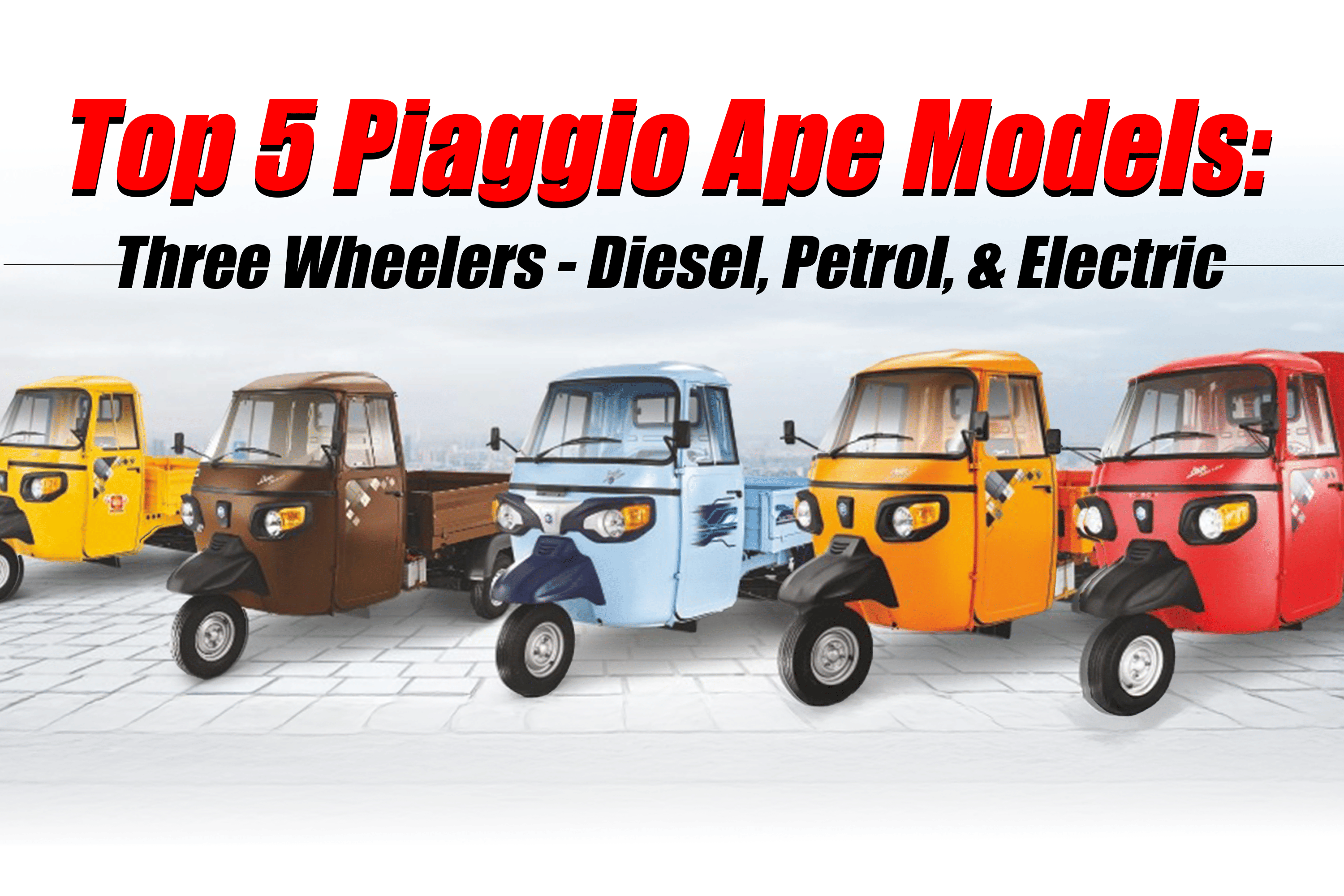 Piston Cylinder Heat Unit (Original Type) For Piaggio Ape 50 All Models