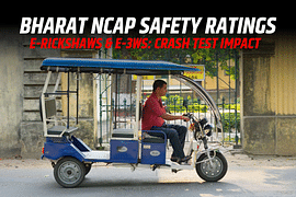 Bharat NCAP Safety Ratings for E‑Rickshaws &amp; E‑3Ws: Crash Test Impact