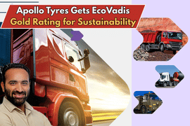Apollo Tyres Gets EcoVadis Gold Rating for Sustainability Apollo Tyres Gets EcoVadis Gold Rating for Sustainability