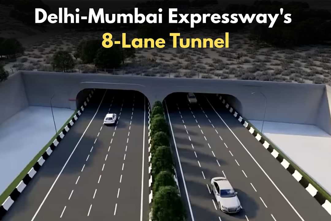 Delhi-Mumbai Expressway's 8-Lane Tunnel Nears Completion