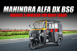 Mahindra Alfa Dx: Rugged 3-Wheeler for Daily Loads Mahindra Alfa Dx: Rugged 3-Wheeler for Daily Loads