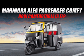 Mahindra Alfa Passenger Comfy: How Comfortable Is It?