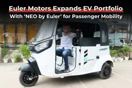 Euler Motors Expands EV Portfolio With ‘NEO by Euler’ for Passenger Mobility