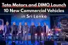 Tata Motors and DIMO Launch 10 New Commercial Vehicles in Sri Lanka