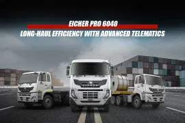 Eicher Pro 6040 – Long-Haul Efficiency with Advanced Telematics