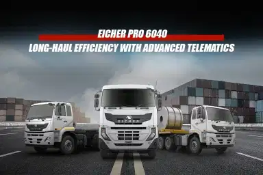 Eicher Pro 6040 – Long-Haul Efficiency with Advanced Telematics