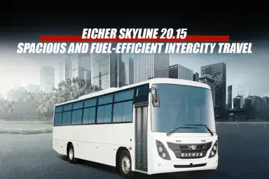 Eicher Skyline 20.15 – Spacious and Fuel-Efficient Intercity Travel