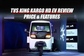 TVS King Kargo HD EV Review: Price & Features