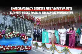 Switch Mobility Delivers EiV12 Electric Buses to Delhi Transport Department