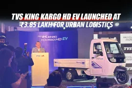 TVS King Kargo HD EV Launched at ₹3.85 Lakh
