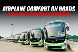Airplane Comfort on Roads: India’s Most Luxurious Buses Uncovered